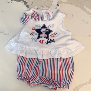 My first 4th of July Outfit with Bow